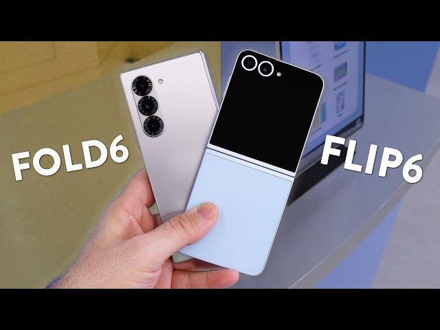 Galaxy Z Fold6 vs Z Flip6 - Watch Before Buying!