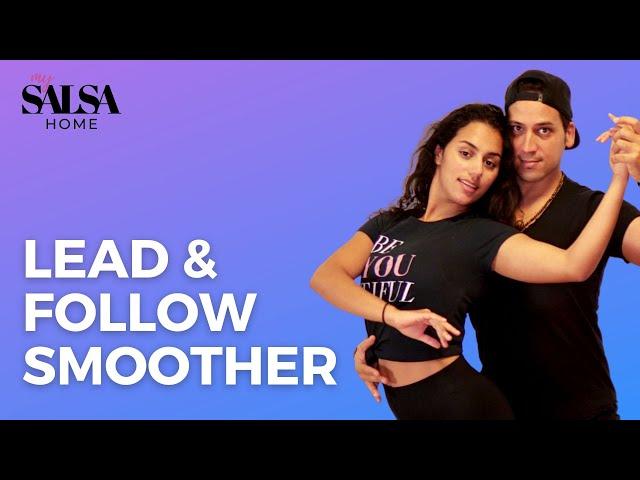 Learn Salsa | Smoother lead & follow - Rule of 50/50 | Part 2