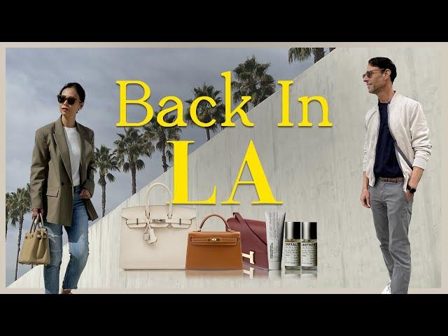 [English subT] Back in Los Angeles!  Visiting Trending Fashion Stores and a Museum in LA 