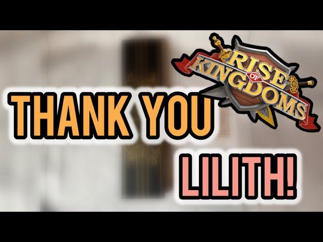 UNBOXING LILITH GIFT! Happy 6th anniversary Rise of Kingdoms, thanks for the gift! Rok