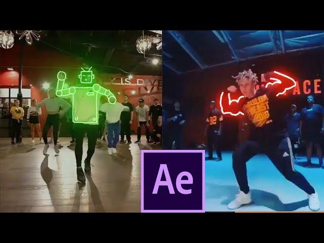 Glowing Lines Effect | Blottermedia Dance Effects (After Effects Tutorial)