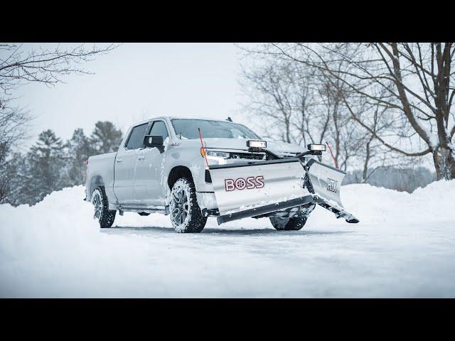 INTRODUCING | 8 FOOT HTX STAINLESS STEEL V-BLADE | BOSS Snowplow |