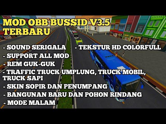 SHARE MOD OBB BUSSID V3.5 TERBARU SOUND SERIGALA GRAPHIC FULL HD COLORFULL | BUSSID