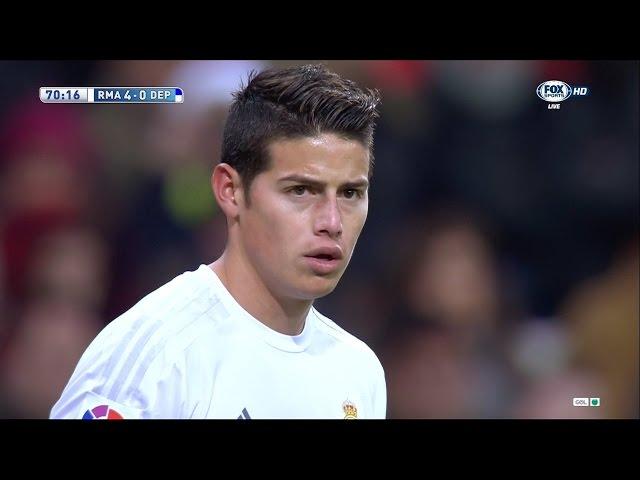 James Rodriguez vs Deportivo La Coruna Home (09/01/2016) by JamesR10™