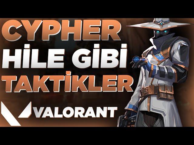 TÜM HARİTALARDA HİLE GİBİ CYPHER TAKTİKLERİ [VALORANT]