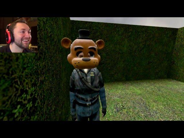 FNAF ANIMATRONIC MAZE SURVIVAL! | Gmod Sandbox Funny Moments