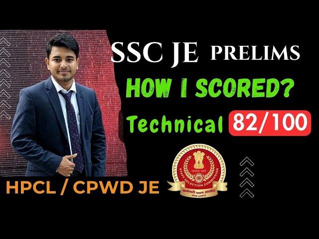 SSC JE 2024 || Preparation Strategy || Final selection || High score in Technical || Guidance Tips