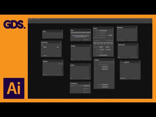 Panels & Workspaces in Adobe Illustrator Ep2/19 [Adobe Illustrator for Beginners]