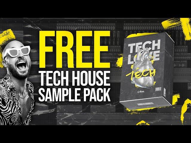 Free Tech House Sample Pack + Presets | For Tech House, Techno, Melodic House & more! ️‍