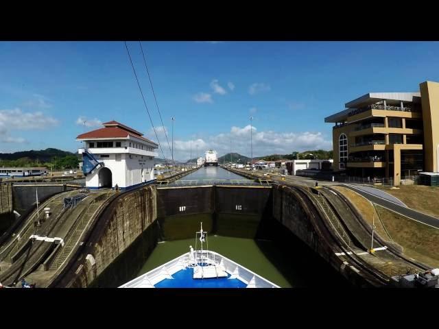 Panama Canal - Full Transit- Time Lapse