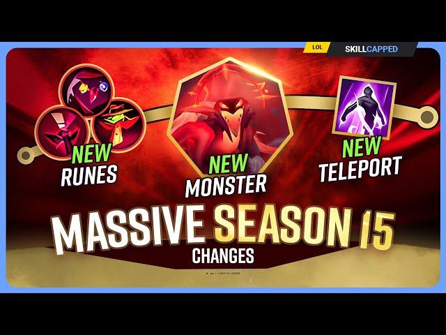 EVERY NEW CHANGE to League of Legends in SEASON 15