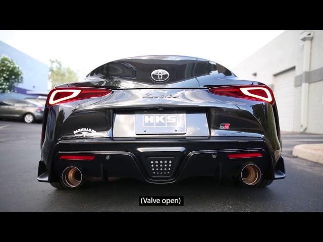 SOUND CLIP FOR HKS DUAL MUFFLER A90 TOYOTA GR SUPRA