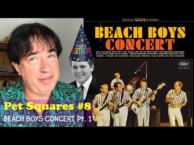 PET SQUARES #8 Beach Boys Concert Part 1 (Geek's Guide to the Beach Boys)