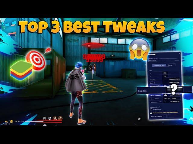 Top 3 Best Tweaks For Headshots  Bluestacks 5 Secret tweaks 