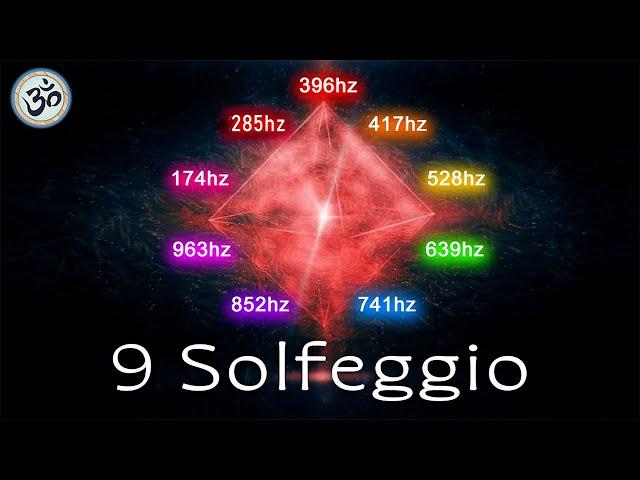 All 9 Solfeggio Frequencies, Full Body Healing, Full Body Aura Cleanse, Healing Frequencies