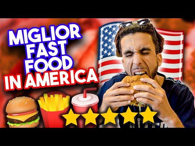   MANGIO nel FAST FOOD MEGLIO VALUTATO d’AMERICA! *buonissimo*