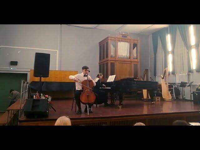 П. Бони - Ларго и аллегро, виолончель, в исполнении Артёма Белоусова. 16.02.2024