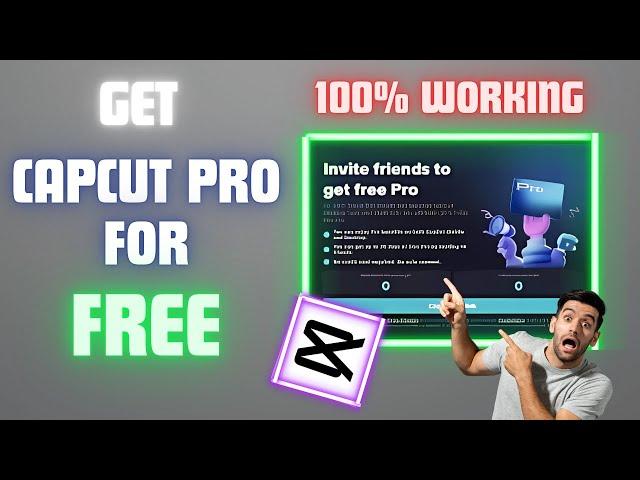 CAPCUT PRO FOR FREE IN PC | 100% WORKING