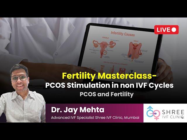 Fertility Masterclass 13 - PCOS Stimulation in non IVF Cycles | PCOS Stimulation Protocol