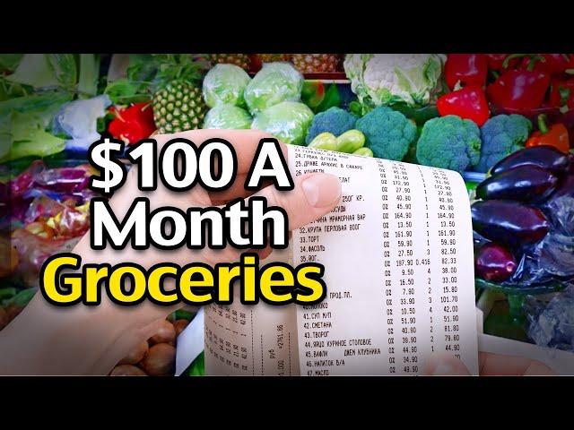 10 Ways To Spend $100 A Month On Groceries - Easy Grocery Budget Ideas!