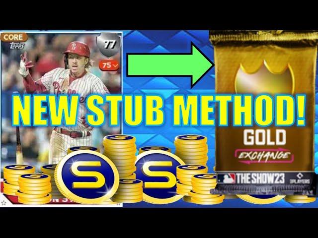 Another *CRAZY* STUB MAKING Method Easy! Tons of Stubs to be Made! MLB The Show 23