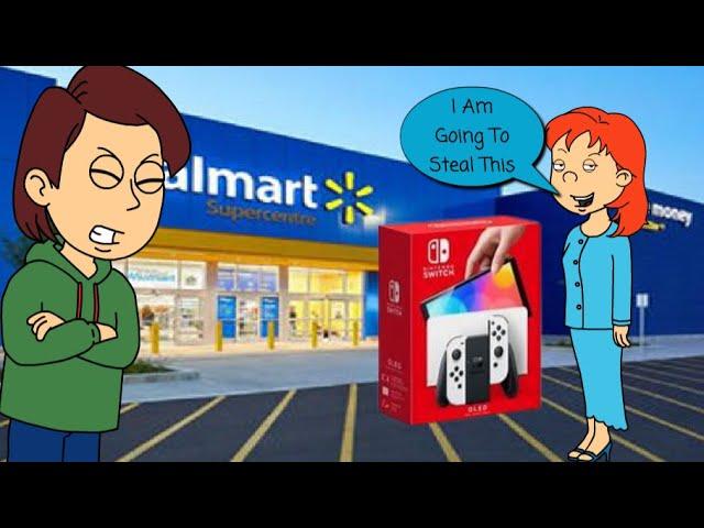 Rosie Steals A Nintendo OLED From Walmart / GROUNDED!! / ARRESTED!