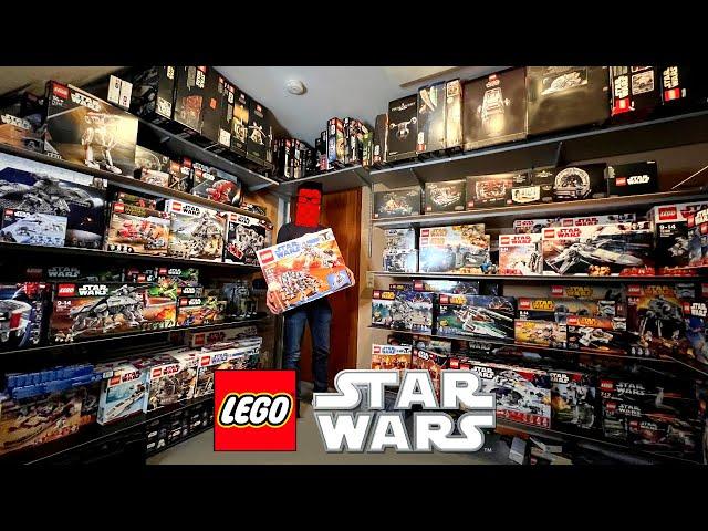 Komplette LEGO Star Wars Sammlung!  (Fast) | XXL Roomtour!