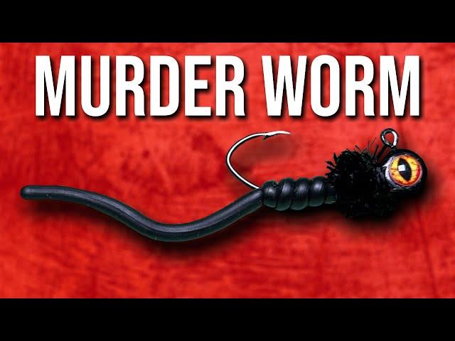 Tying an EVIL Squirmy Wormy Jig! (The MURDER WORM)