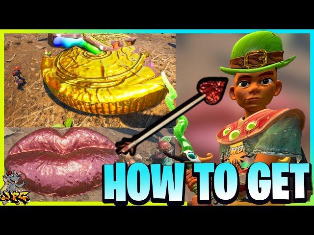 GROUNDED How To Get The Lucky Hat And Cupid Arrows In Survival! (Easter Eggs Too!)