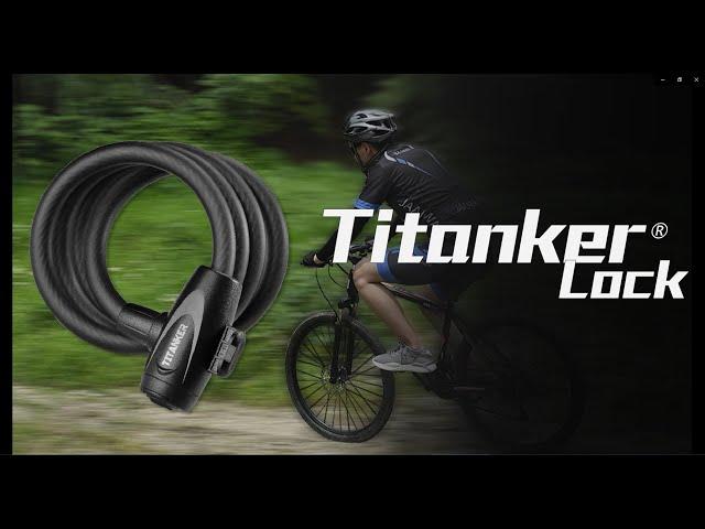 Titanker Bike Lock, Key Bike Cable Lock