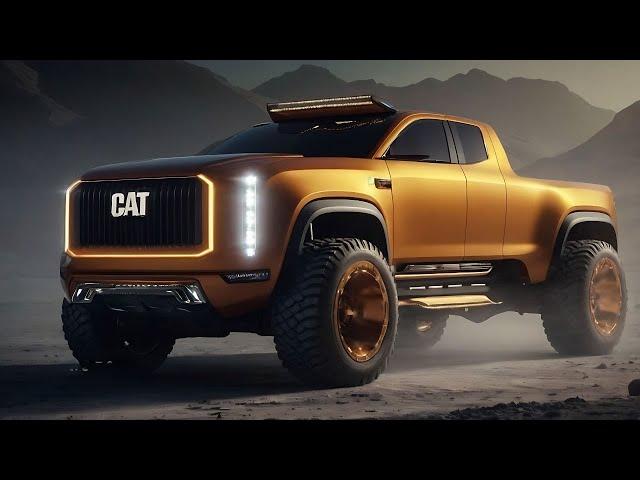 AMAZING! ALL NEW 2025 Caterpillar Pickup is HERE - Most Powerful Pickup Ever!