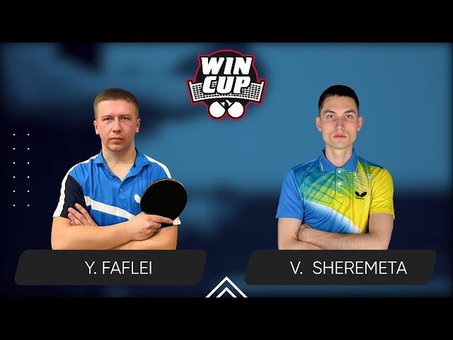 20:30 Yevhenii Faflei - Vladyslav-Ivan Sheremeta West 5 WIN CUP 31.05.2024 | Table Tennis WINCUP