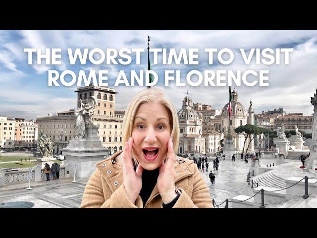 Discover The Worst Time To Visit Rome And Florence, Italy In 2024!