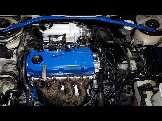 building 4G64 mitsubishi eclipse in 6 minutes