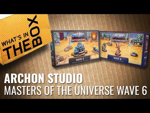 Unboxing: Masters Of The Universe: Battleground - Wave 6 | Archon Studio