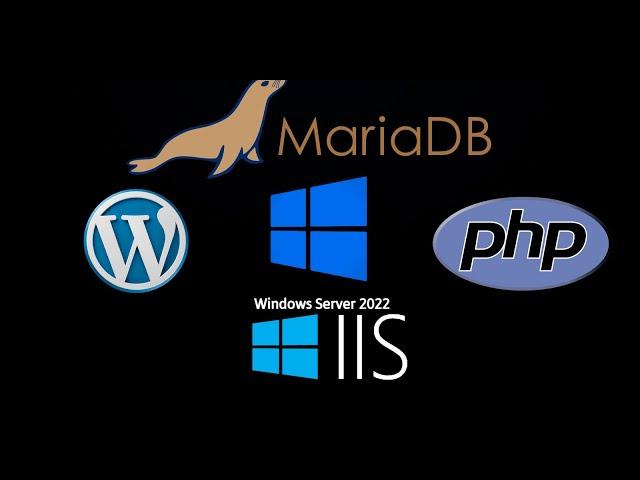 wordpress installtion with mariadb php on IIS Server windows server 2022