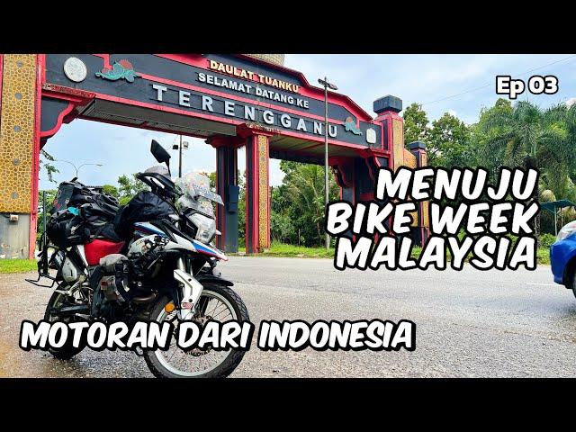 Motor Indonesia menuju ke bike week malaysia di kuala trengganu