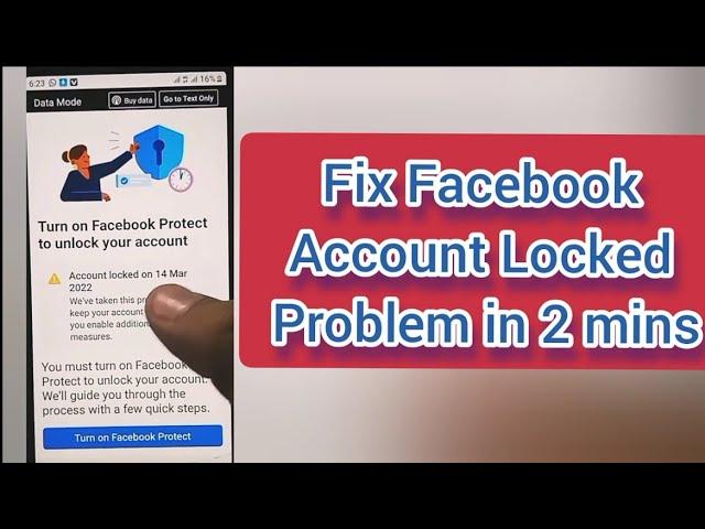 Turn on facebook Protect to unlock your account || Problem Solved | How to turn on Facebook protect