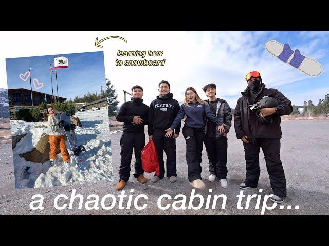 my adventurous WINTER TRIP with friends | cabin vlog 2024 