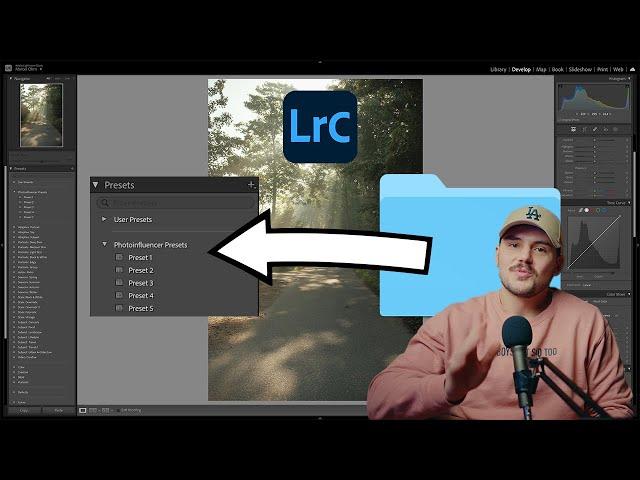 How to IMPORT PRESETS into Adobe Lightroom Classic