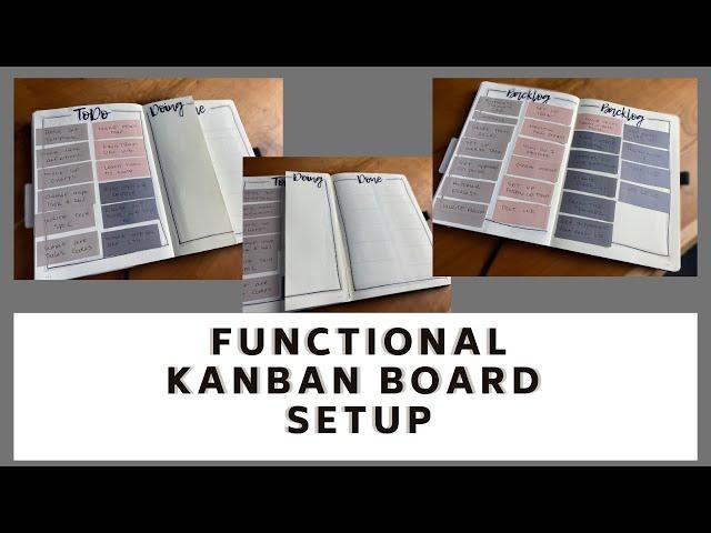 Functional Planning 90 Day Kanban board.