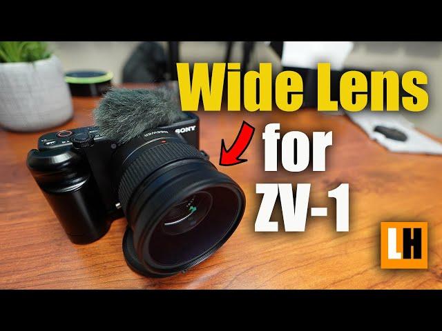 Neewer Wide Angle Lens for the Sony ZV-1 - Perfect for Vlogging!