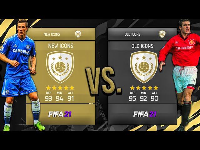 NEW Icons vs. OLD Icons! - FIFA 21 Career Mode