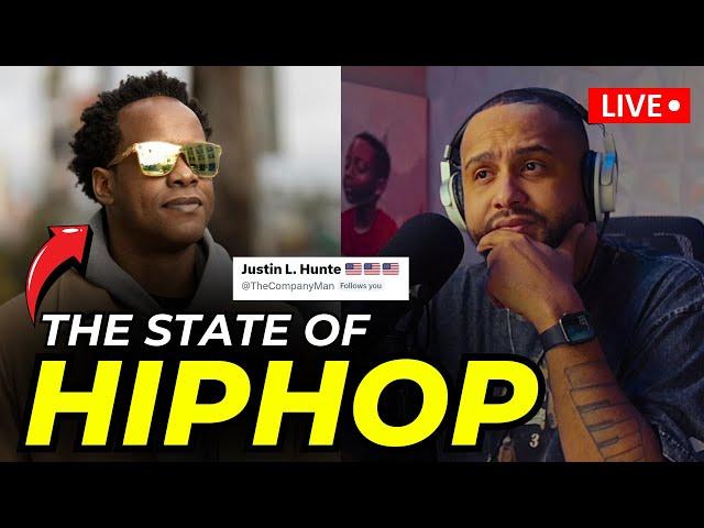 Justin L. Hunte & Curtiss King Discuss The State Of HIP HOP | @TheCompanyMan