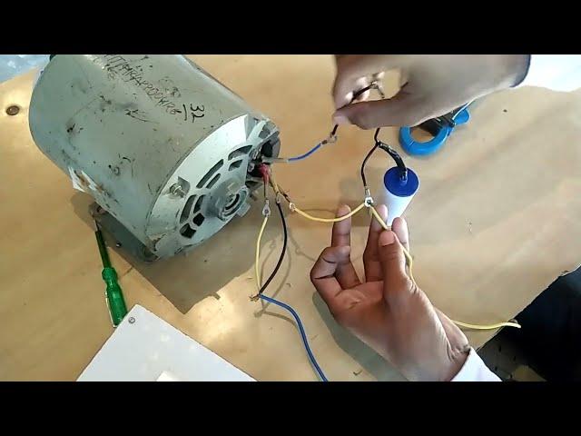 Single Phase Motor Reverse Forward  Connection Hindi || Single Phase Motor के चक्कर Direction Change