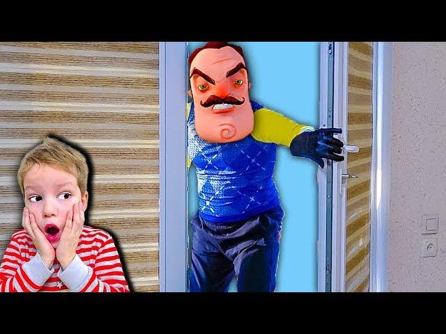 Привет сосед украл пасхальные яйца? Hello neighbor забрался в наш дом!