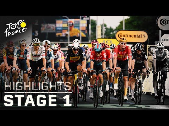 Tour de France 2024, Stage 1 | EXTENDED HIGHLIGHTS | 6/29/2024 | Cycling on NBC Sports