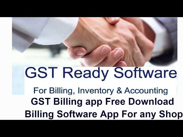 GST Billing app|Free Download Billing Software App For any Shop | For GST Solutions App Using Mobile