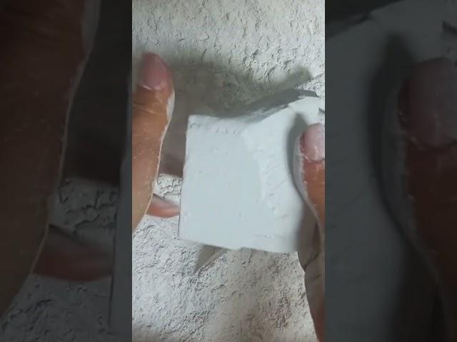 FRESH SOFT CRUNCHY GYM CHALK BLOCK ⬜full video ⬇️##chalkness #gymchalkcrunchy #powderplay#asmr