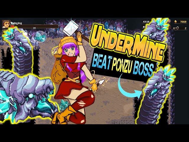 How To Beat Ponzu Scaled Assembly Boss / Easy Undermine Tips And Tricks